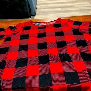 No Tag.  Size 2XL.  Plaid Tunic. Super nice